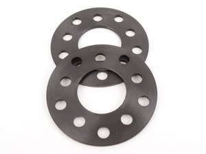 ES#2855836 - FMWS5 - Forge Wheel Spacers - 5mm (Pair) - Pair of 5mm anodized black 5x100/5x112 wheel spacers - Forge - Volkswagen