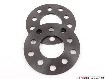ES#2855836 - FMWS5 - Forge Wheel Spacers - 5mm (Pair) - Pair of 5mm anodized black 5x100/5x112 wheel spacers - Forge - Volkswagen