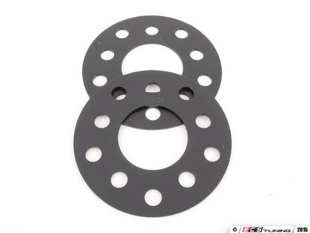 ES#2855835 - FMWS3 - Forge Wheel Spacers - 3mm (Pair) - Pair of 3mm anodized black 5x100/5x112 wheel spacers - Forge - Volkswagen