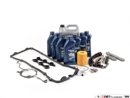 ES#2592864 - 11311432176KT3 - Timing Chain Kit - Everything you need to get the job done, including coolant, oil and filter - Assembled By ECS - BMW