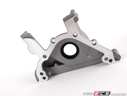 ES#240525 - 038103151H - Front Main Sealing Flange - Includes crank seal and aluminum housing - Genuine Volkswagen Audi - Audi Volkswagen