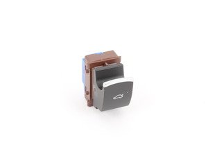 ES#2164190 - 561959831AXSA - trunk release switch - chrome - Electronically releases the trunk lid from the comfort of the driver's seat - Genuine Volkswagen Audi - Volkswagen
