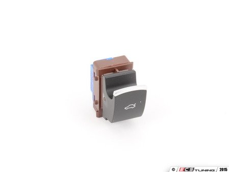 ES#2164190 - 561959831AXSA - trunk release switch - chrome - Electronically releases the trunk lid from the comfort of the driver's seat - Genuine Volkswagen Audi - Volkswagen