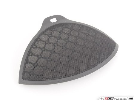 ES#117111 - 51457009261 - E63 Basalt Gray Dashboard Speaker Cover - Replace your cracked or faded speaker cover - Genuine BMW - BMW