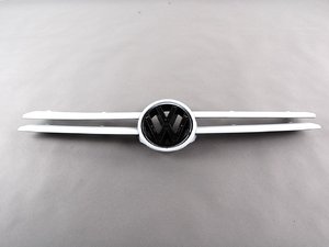ES#1897257 - 1J0853653CGRU - Outer Grille Trim - Comes primed. VW emblem not included - Genuine Volkswagen Audi - Volkswagen