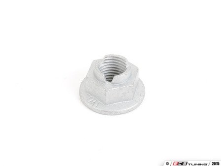 ES#3712229 - 31106890194 - Hex Nut With Collar - Priced Each - M14X1,5-10 ZNS3 Used on multiple front lower control arm / wishbones - Genuine MINI - MINI