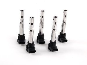 ES#260118 - 07K998715F-5 - Ignition Coils - Set Of Five - A common cure for misfire codes - Genuine Volkswagen Audi - Audi Volkswagen
