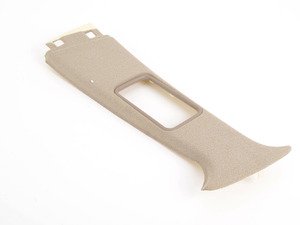 ES#113415 - 51438138855 - Parchment Upper B-Pillar Trim - Left - Replacement interior B-pillar trim - Genuine BMW - BMW