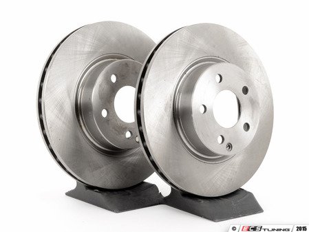 ES#2649939 - 2114210912KT1 - Front Brake Rotors - Pair - Does not include new rotor securing screws - Balo - Mercedes Benz
