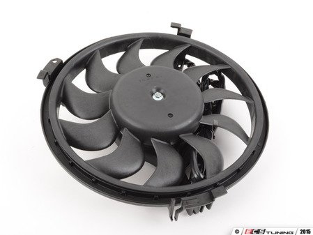 ES#2816314 - 8D0959455R - Auxiliary Fan Assembly - 280mm - 300W with round 2 pin connector - Hamburg Tech - Audi Volkswagen