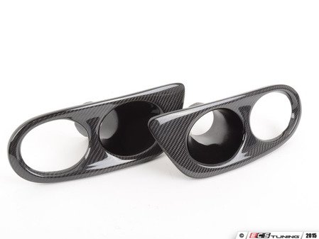 ES#2817050 - 008002ECS09A - Fog Light Inserts - carbon fiber - Give your BMW a truly unique style - ECS - BMW