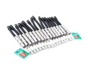 ES#2777644 - 0001587803KT4 - Ignition Service Kit - Without Coil Packs - Includes Sixteen (16) OE Ignition Coil Wires, And Sixteen (16) OE Spark Plugs - Genuine Mercedes Benz - Mercedes Benz