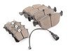 ES#2763610 - EUR682KT - Front & Rear Euro Ceramic Brake Pad Kit - Restore your stopping power with this complete pad kit for all four corners! - Akebono - Audi