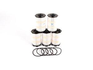 ES#514219 - 079198405B - Oil Filter - Pack Of 5 - Stock up and save! - Genuine Volkswagen Audi - Audi Volkswagen