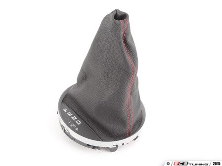 ES#2798624 - 25169277935 - Selector Lever Boot JCW - Chrome Tirm - Attaches to the shifter console base, Contains PRND and M/S - Genuine MINI - MINI