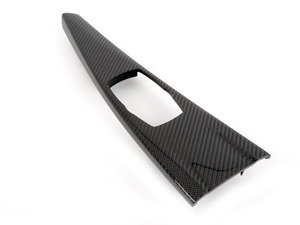 ES#2775338 - 51168046115 - Carbon fiber Center console trim - Give your center console the motorsport treatment - Genuine BMW - BMW