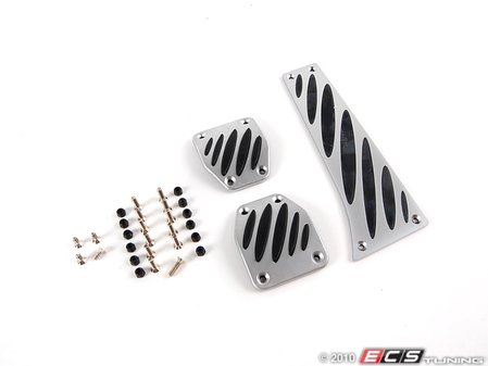 ES#2228263 - 35002213213 - BMW Performance Pedal Set - Aluminum - (NO LONGER AVAILABLE) - A 3 pedal overlay set for the manual transmission - Genuine BMW M Performance - BMW