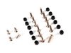 ES#2228263 - 35002213213 - BMW Performance Pedal Set - Aluminum - (NO LONGER AVAILABLE) - A 3 pedal overlay set for the manual transmission - Genuine BMW M Performance - BMW