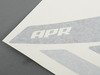 ES#2959984 - PM100334 - APR Sideburn Sticker - Black/Silver - Set of 2 APR side fender decals - APR - Audi Volkswagen