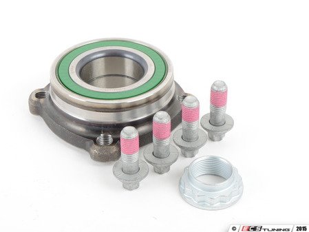 ES#2842064 - 33412282675KT - Rear Wheel Bearing Kit - Contains wheel bearing, axle nut, and bolts - Genuine BMW - BMW