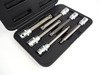 ES#9011 - s15-hbs1406t - Long Reach Triple Square Driver Set - 6 Pieces - Hard to find tools fit common German car fasteners - 1/2" Drive - Schwaben - Audi BMW Volkswagen Mercedes Benz MINI Porsche