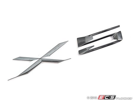 ES#79432 - 51148402675 - X5 Rear Trunk Emblem - Stick on emblem - Genuine BMW - BMW