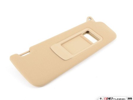 ES#82636 - 51166981700 - Beige Sun Visor - Right - Cloth - Genuine BMW - BMW
