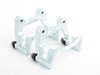 ES#205185 - MK5GTIRKTV2 - ECS Rear Big Brake Kit - Plain Rotors - 282mm Rotors, Caliper Carriers, and Dust Shields - Assembled By ECS - Volkswagen