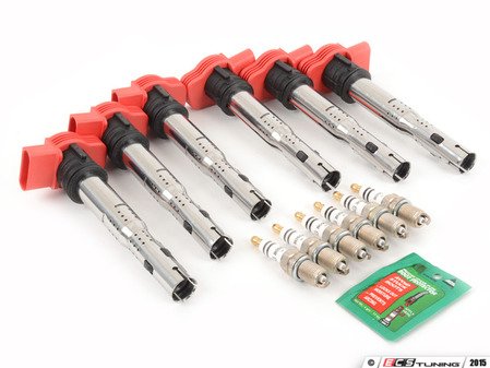 ES#2677980 - 06E905115EKT7 - Ignition Service Kit - Includes six coil packs and spark plugs to service your ignition - Genuine Volkswagen Audi - Audi