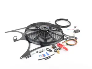 Performance Aluminum Fan Shroud Kit - With NPT & Probe Sensor