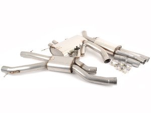 ES#2827640 - SSXBM946 - Performance Cat Back Exhaust - polished Tips - Motorsport pedigree. Superior quality. Excellent sound. Milltek Sport cat-back exhaust for enhanced performance. - Milltek Sport - BMW