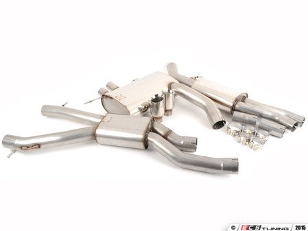 ES#2827640 - SSXBM946 - Performance Cat Back Exhaust - polished Tips - Motorsport pedigree. Superior quality. Excellent sound. Milltek Sport cat-back exhaust for enhanced performance. - Milltek Sport - BMW