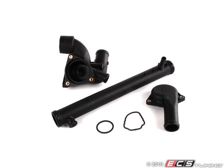 ES#257337 - VR624VTHKWOT - Plastic Water Pipe Kit - Stage 1 - Everything you need to fix that annoying coolant leak at your thermostat housing - Assembled By ECS - Volkswagen