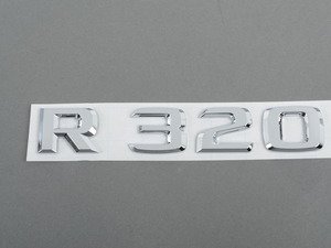 ES#1807989 - 2518170115 - "R320" Badge - "R320" logo badge for your Mercedes-Benz - Genuine Mercedes Benz - Mercedes Benz