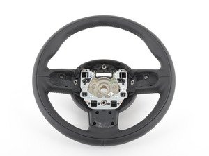 ES#2578597 - 32306858293 - Three Spoke Steering Wheel - Leather MINI Goodwood - Goodwood leather steering wheel : Rolls Royce MINI - Genuine MINI - MINI