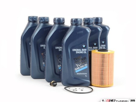 ES#2793006 - M30INS12KT - Genuine BMW Oil Change Kit / Inspection I - Everything you'll need to do a basic oil change - plus an ECS Magnetic Oil Drain Plug for added protection - Assembled By ECS - BMW