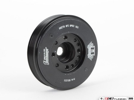 ES#2966553 - 551231 - Harmonic Damper Crankshaft Pulley - Provides broad range control of destructive crankshaft torsional vibration for optimum horsepower and durability - Fluidampr - Audi Volkswagen