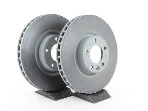 ES#2539496 - 95535140300KT - Front Brake Rotors - Pair 14.49" (368mm) - Front axle fitment - Both left and right - Genuine Porsche - Porsche