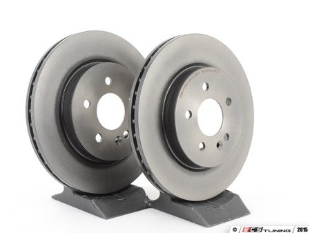 ES#2588559 - 1634210412KT4 - Front Brake Rotors - Pair - Includes left and right front brake rotors - Brembo - Mercedes Benz