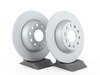 ES#205185 - MK5GTIRKTV2 - ECS Rear Big Brake Kit - Plain Rotors - 282mm Rotors, Caliper Carriers, and Dust Shields - Assembled By ECS - Volkswagen