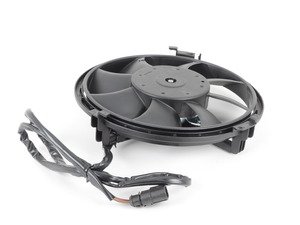 ES#2815897 - 4Z7959455 - Auxiliary Fan Assembly - Larger diameter fan on the left side - Hamburg Tech - Audi