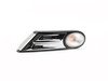 ES#173610 - 63137188613 - Side Turn Signal & Gille - Left - Black / chrome side vent section on the quater panel - Genuine MINI - MINI