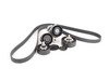 ES#2713375 - 11287582946KT2 - BMW N55 Accessory Belt Kit - Everything you need to service your belt drive system - featuring all original equipment parts from INA and Continental! - Assembled By ECS - BMW
