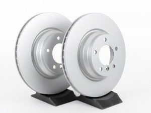 ES#2612411 - 34116854999KT2 - Front Brake Rotors - Pair (330x24) - Featuring a protective Meyle Platinum coating. - Meyle - BMW