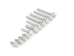 ES#2841082 - 5q0199315rKT - Front Subframe Hardware Installation Kit - Includes all necessary subframe and dogbone mount bolts - Genuine Volkswagen Audi - Volkswagen
