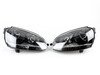 ES#1892028 - 1EG247007-871 - European Halogen Headlight Set - Blackout  - (NO LONGER AVAILABLE) - Plug and play blackout housings offer improved daytime aesthetics and improved nighttime visibility - Hella - 