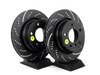 ES#521963 - GD7196 - Rear Sport Rotor Kit - Pair (294x19) - Upgrade to a dimpled and slotted rotor for improved braking - EBC - BMW