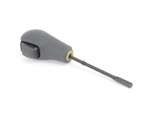 ES#47994 - 25167513247 - Automatic Transmission Shift Knob - Chrome / Leather - Replace your faded or worn out selector knob - Genuine MINI - MINI