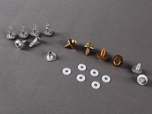 ES#1303005 - E46513274 - Belly Pan Installation Hardware Kit - A must have when installing your new belly pan - Genuine BMW - BMW