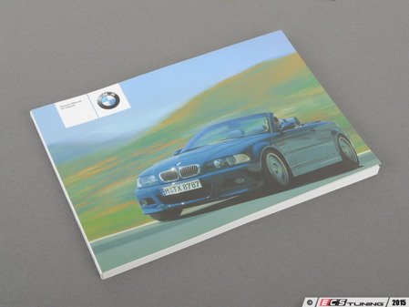 ES#13009 - 01410157316 - Owner's handbook M3 E46/C - Genuine BMW - BMW